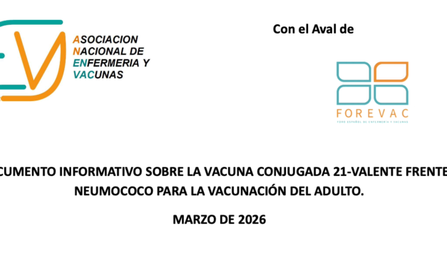 DOCUMENTO SOBRE VACUNACIÓN ANTINEUMOCÓCICA INFANTIL EN ESPAÑA, SITUACIÓN ACTUAL Y JUSTIFICACIÓN DEL RESCATE CON VACUNA ANTINEUMOCÓCICA CONJUGADA 20 VALENTE. ABRIL DE 2026